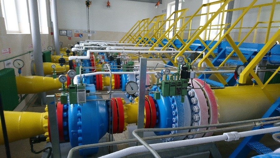 Применение регуляторов давления газа серии HON512 на ГРС