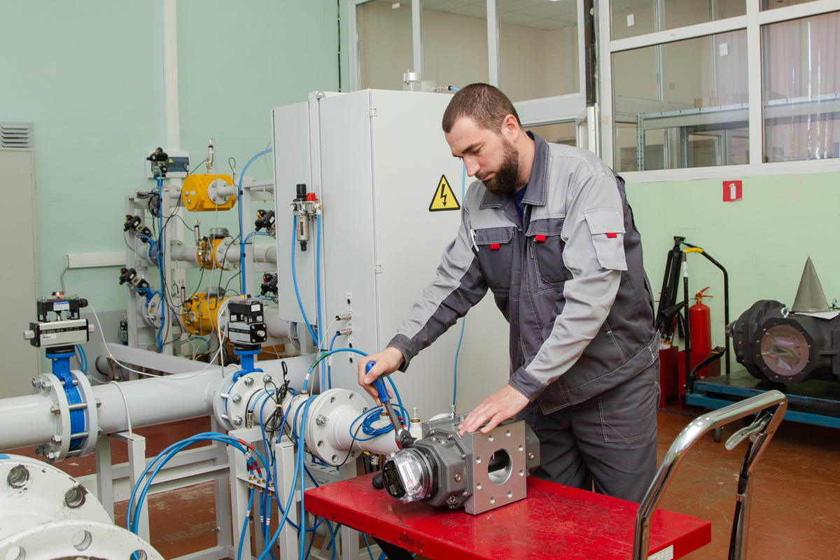 Производство промышленных ротационных счетчиков газа РГ-Р