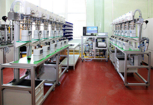Установка для поверки диафрагменных счетчиков газа QRM, производитель «ELSTER GmbH», Германия